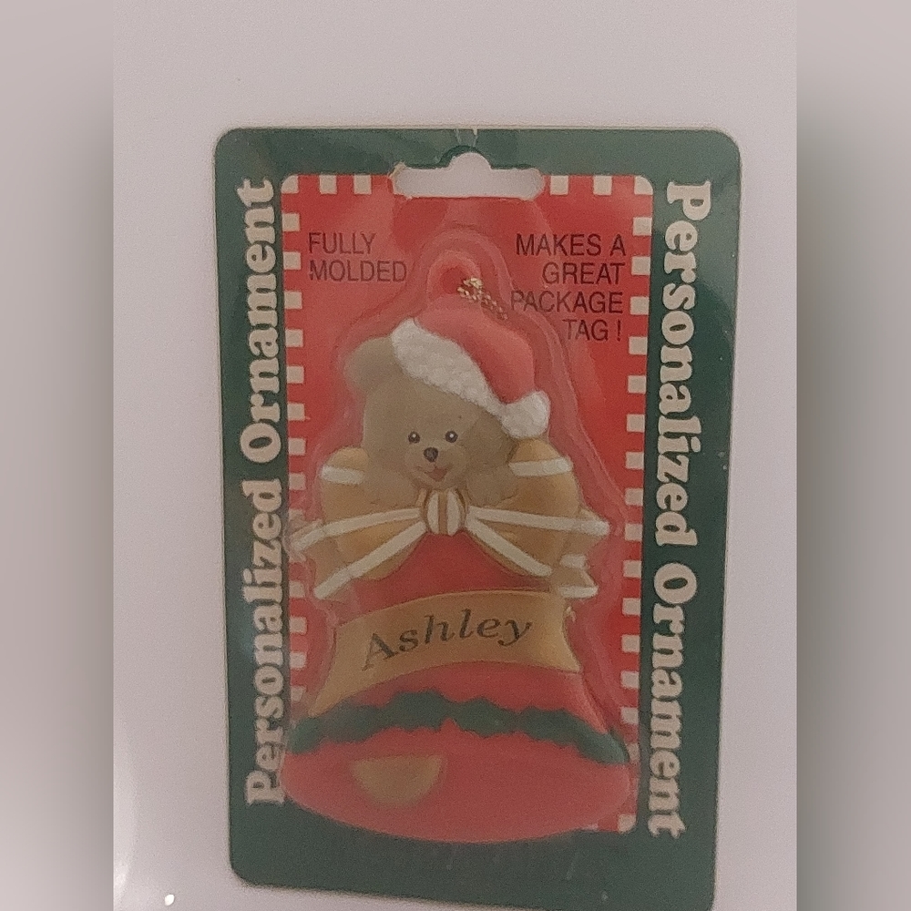 🎄 Ashley Ornament/ Gift Tag